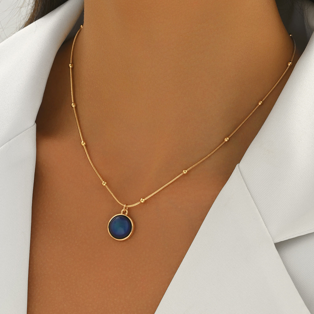 18K Gold Plated Modern Minimalist Necklace