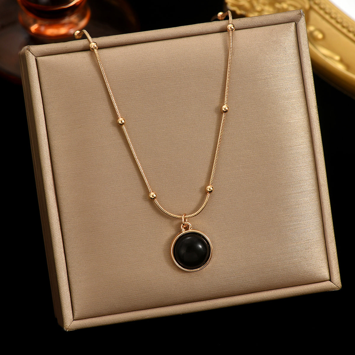 18K Gold Plated Modern Minimalist Necklace